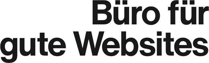 Büro für gute Websites